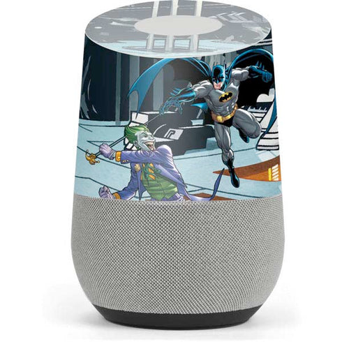 DC Comics The Joker vs Batman Art Google Home Skin